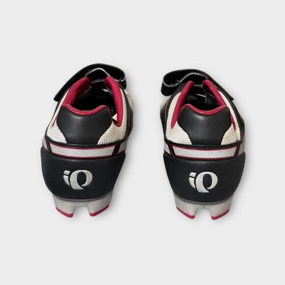 Pearl Izumi Cycling Shoes Women Mountain 7.5 Quest Black Burgungy Gray Spinning - Picture 4 of 7